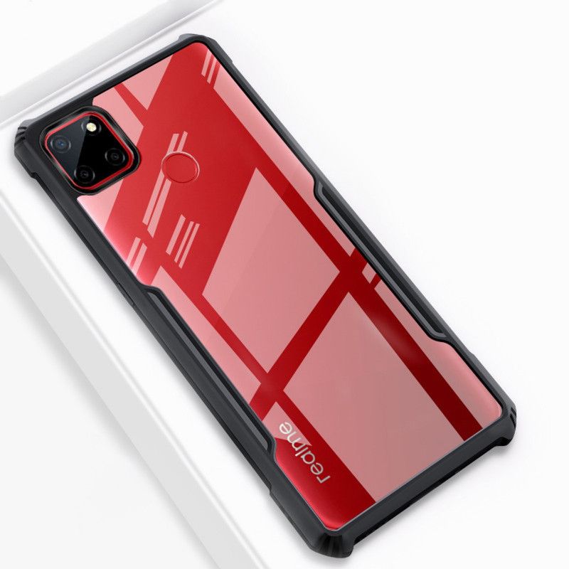 SHINESTAR. Back Cover for Realme Narzo 20, Reame C12, Realme Narzo 30A  (Black, Pack of: 1)