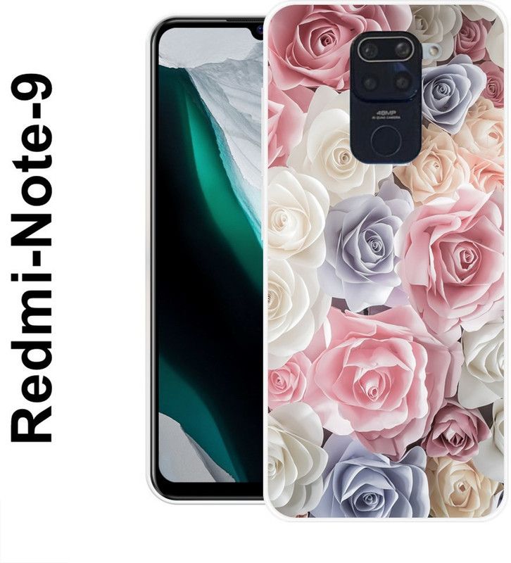 BAGRA Back Cover for Redmi Note 9  (Multicolor, Grip Case, Silicon)