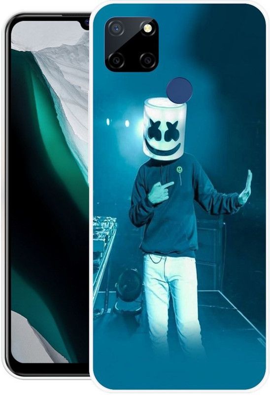 Smart Sky Back Cover for Realme Narzo 30A  (Multicolor, Grip Case, Silicon, Pack of: 1)