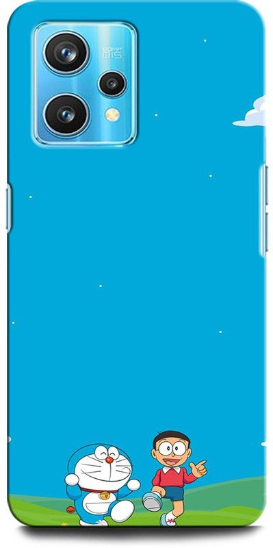 ORBIQE Back Cover for Realme 9 Pro+ 5G DORAEMON, NOBITA, CARTOON, FUNNY, CUTE, DORAEMON  (Multicolor, Hard Case, Pack of: 1)