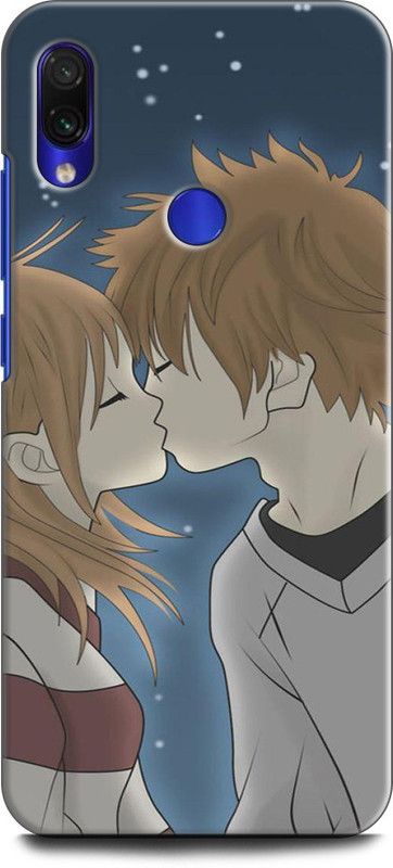 Wall Art Back Cover for Redmi Note 7 GIRL, BOY,LOVE BOY GRIL, ANIME, KIDS, LOVE  (Multicolor, Dual Protection, Pack of: 1)