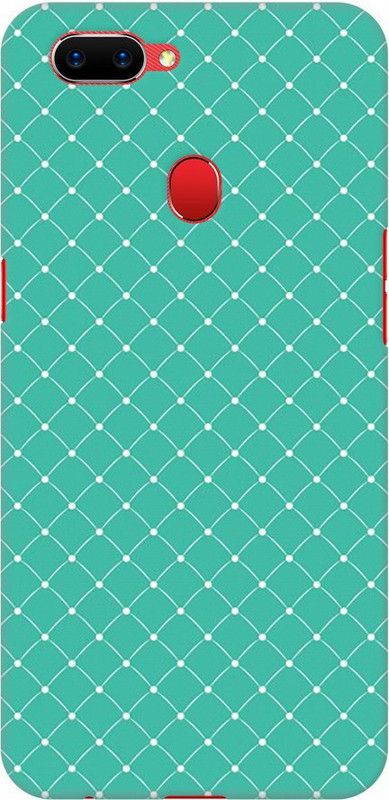 Coberta Case Back Cover for Oppo A5  (Green, White, Pack of: 1)