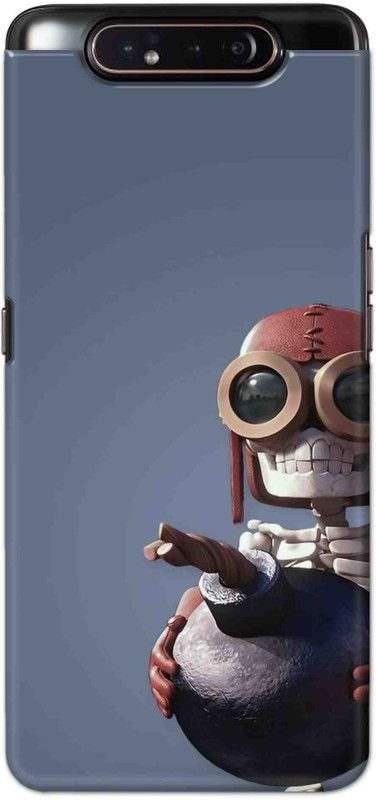SIDEKICK SOTER Back Cover for Samsung Galaxy A80  (Multicolor, Anti-radiation, Pack of: 1)