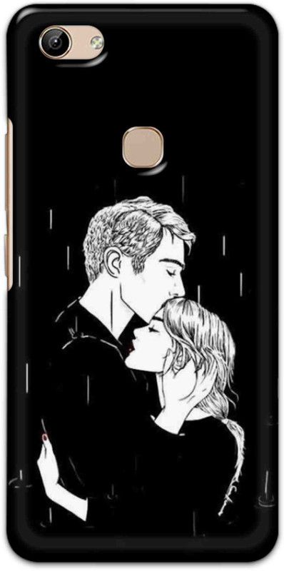 NDCOM Back Cover for Vivo Y81 Lovely Couple Printed  (Multicolor, Hard Case, Pack of: 1)