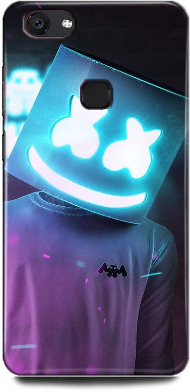 play fast Back Cover for Vivo V7/1718 MARSHMELLO PRINTED  (Multicolor, Hard Case)