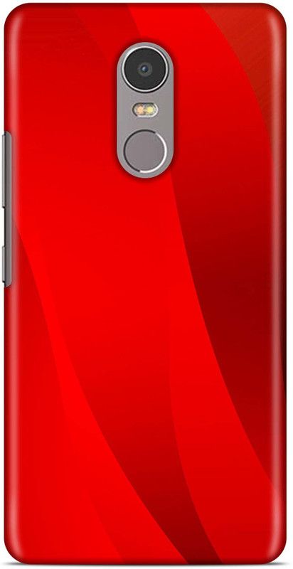 Sankee Back Cover for Lenovo K6 Note  (Red, Hard Case)