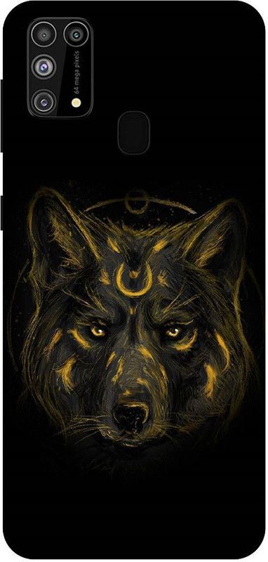 Yoprint Back Cover for Samsung Galaxy M31 Prime  (Black, Hard Case, Pack of: 1)