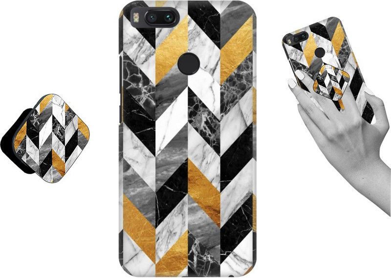 COBIERTAS Back Cover for Mi A1  (Multicolor, Cases with Holder, Pack of: 1)