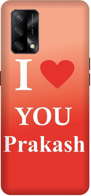 SAVETREE Back Cover for Oppo F19, CPH2219, Oppo F19s, CPH2223, Love Prakash  (Multicolor, 3D Case, Pack of: 1)