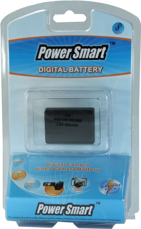 Power Smart 900mAh Replacement for Panasonic VW-VBL090 Battery