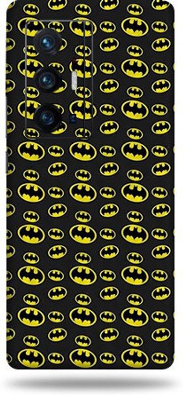 Mclaxa Batman logo Mobile Back Skin, Batman logo, Vivo X 70 Pro Plus Mobile Skin  (Batman logo Skin With Super Matte Finish)