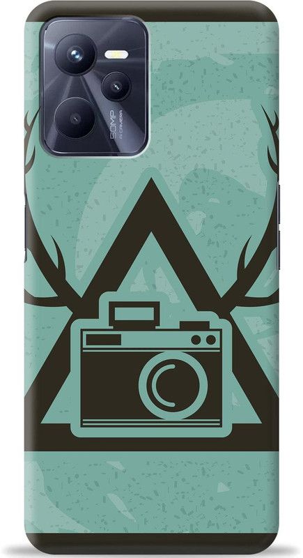 Loffar Back Cover for Realme C35  (Green, Shock Proof, Pack of: 1)