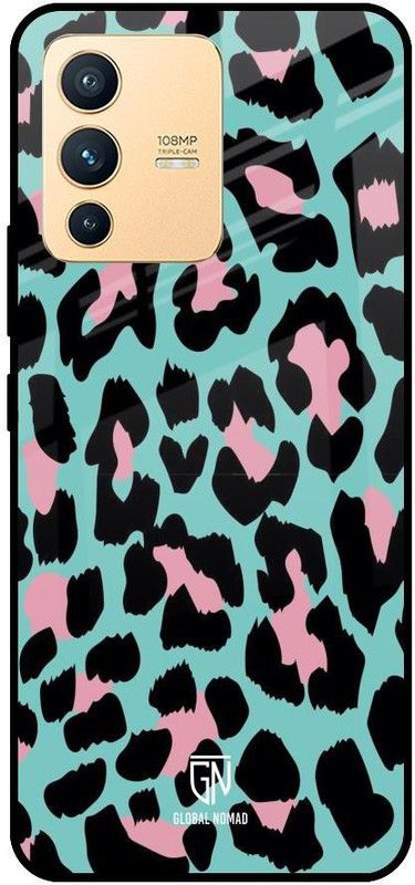 GLOBAL NOMAD Back Cover for Vivo V23 Pro 5G  (Multicolor, Grip Case, Silicon, Pack of: 1)