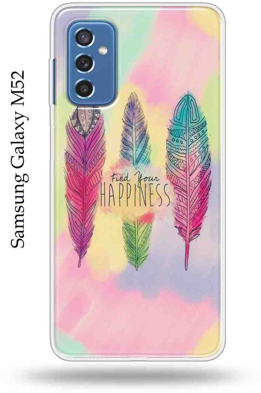Mystry Box Back Cover for Samsung Galaxy M52  (Multicolor, Flexible, Silicon, Pack of: 1)