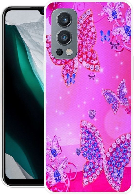 INDIALAND Back Cover for OnePlus Nord 2 (5G)  (Multicolor, Grip Case, Silicon)