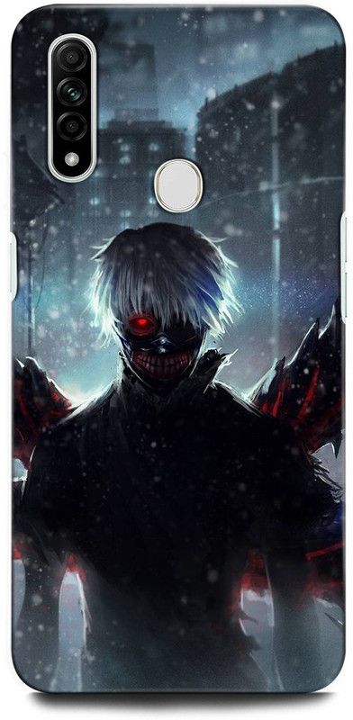 ORBIQE Back Cover for OPPO A31 CPH2015 KANEKI KEN, ANIME, KANEKI, KEN, MANGA, TOKYO, TOKYO GHOUL  (Multicolor, Hard Case, Pack of: 1)