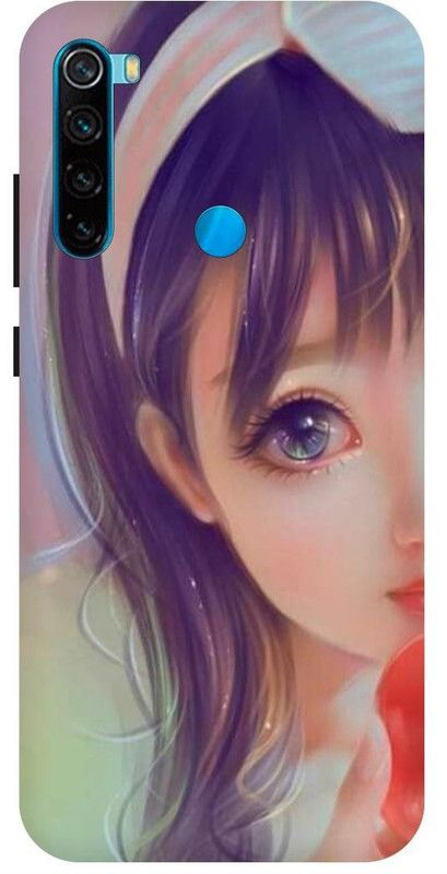 PICHKU Back Cover for REDMI NOTE 8-M1908C3JH-CUTE,RED,PINK,LOVELY,GIRL,ANIME,LOVE,QUEEN,ATTITUDE,GIRLS,FUNKY,MUSIC  (Pink, Hard Case)