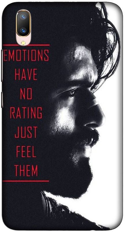 CROKIAN Back Cover for ViVO V11 Pro Sad qoutes Back Cover  (Multicolor, Hard Case, Pack of: 1)