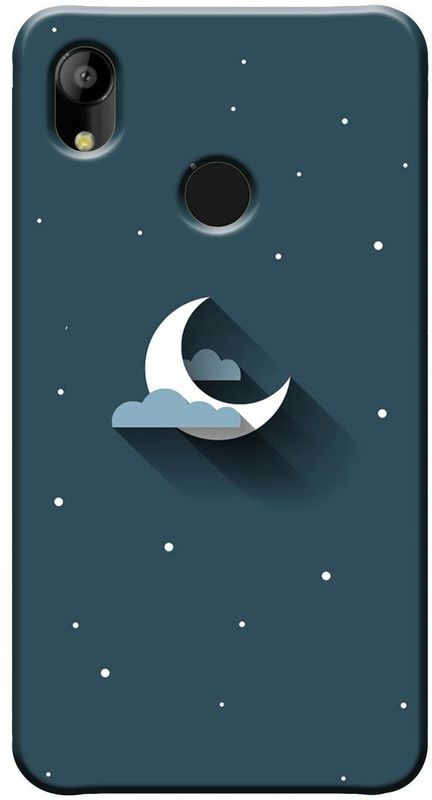 TrenoSio Back Cover for Mobiistar C2  (Blue, Anti-radiation, Silicon, Pack of: 1)