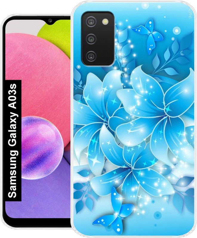 Coolcase Back Cover for Samsung Galaxy A03 S Back Cover  (Multicolor, Grip Case, Silicon)