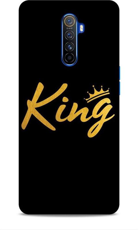Keviv Back Cover for Realme X2 Pro  (Black, Gold, 3D Case, Pack of: 1)