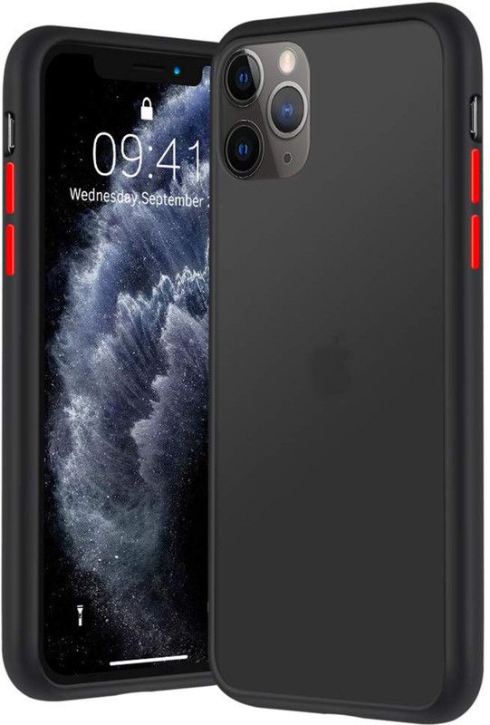 Stunny Back Cover for Apple Iphone 12 pro  (Black, Grip Case, Pack of: 1)