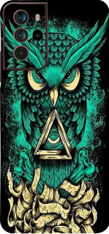 Mclaxa Angry Owl Mobile Back Skin., Angry Owl, Micromax IN Note 2 Mobile Skin  (Angry Owl Skin With Super Matte Finish,,)