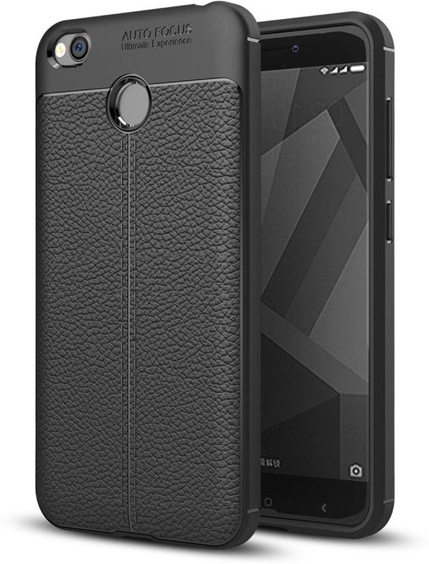 Kapa Back Cover for Mi Redmi 4  (Black, Pack of: 0)