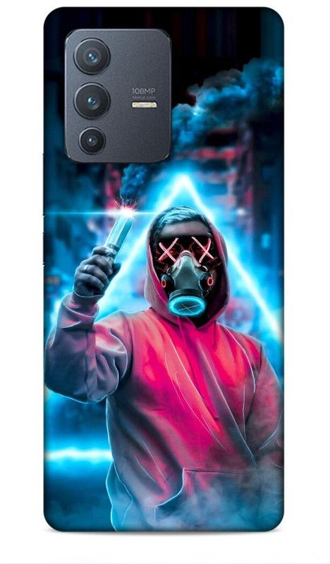 Jellybird Back Cover for Vivo V23 Pro  (Multicolor, 3D Case, Pack of: 1)