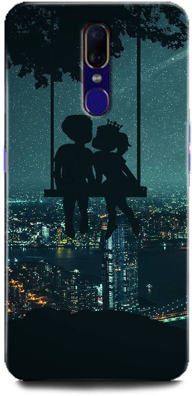 BARMANS Back Cover for Oppo F11 / Love, Sweet Couple, Cut Kids, Girl, boy, Together  (Multicolor, Shock Proof, Pack of: 1)
