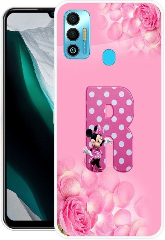 BLUEBUG Back Cover for Tecno Spark 7t  (Pink, Grip Case, Silicon, Pack of: 1)