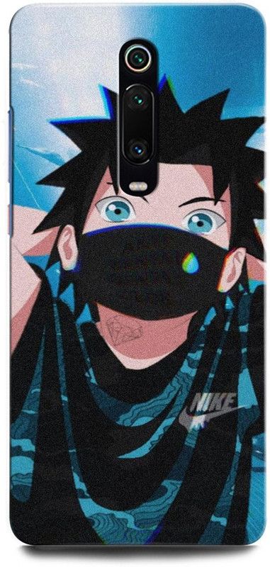 INTELLIZE Back Cover for Redmi K20 Pro MZB7750IN NARUTO, AESTHETIC, ANIME,NEON, GOKU  (Multicolor, Hard Case, Pack of: 1)