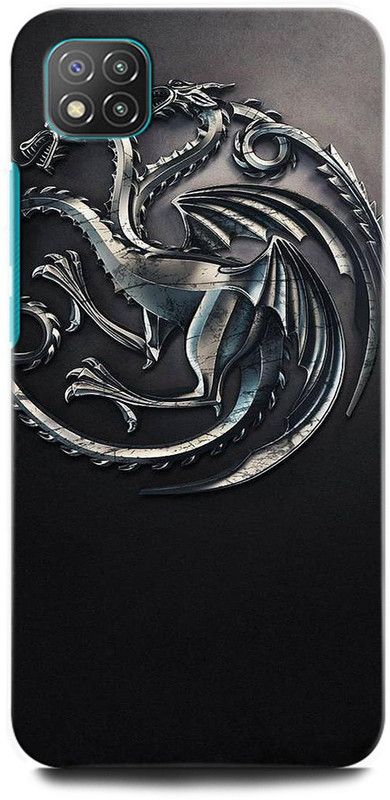 INTELLIZE Back Cover for POCO C3 MZB07RHIN GAMEOFTHRONES, STARK, WINTER, WINTER IS COMING  (Multicolor, Hard Case, Pack of: 1)