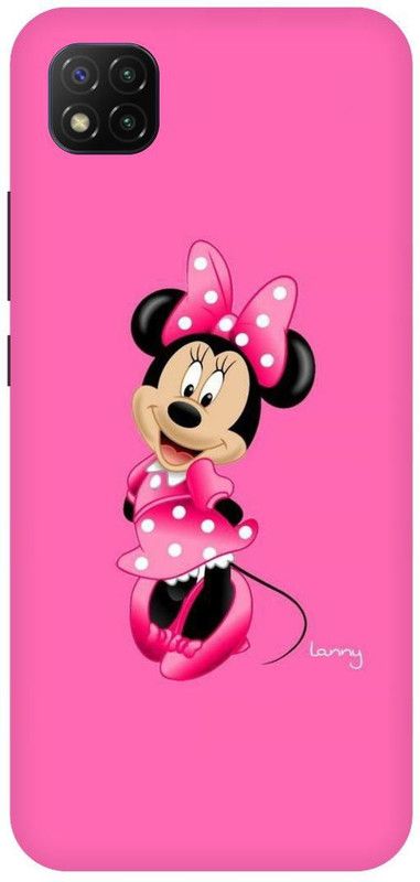 Voleano Back Cover for Poco C3 (Mickey Mouse Kiss,love back cover  (Multicolor, Waterproof, Pack of: 1)
