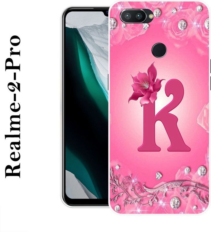 KLC Back Cover for Realme 2 Pro  (Pink, Grip Case, Silicon)