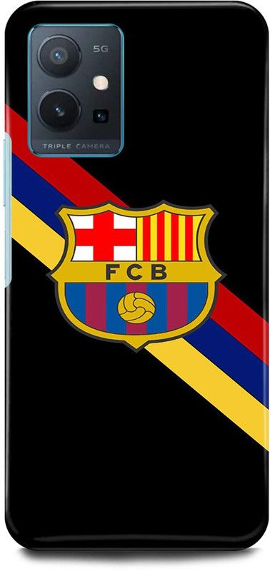 JUGGA Back Cover for OnePlus Nord CE 2 5G, FCB, BARCELONA, LOGO, SIGN  (Black, Hard Case, Pack of: 1)