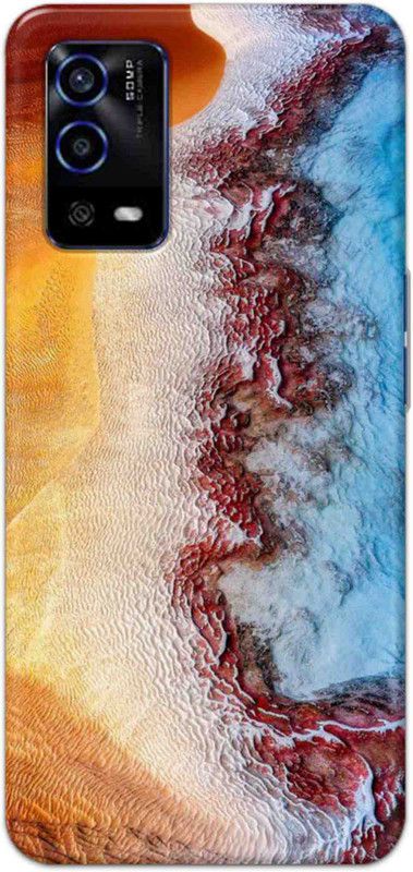 NDCOM Back Cover for Oppo A55 Colorful Nature Printed  (Multicolor, Hard Case, Pack of: 1)