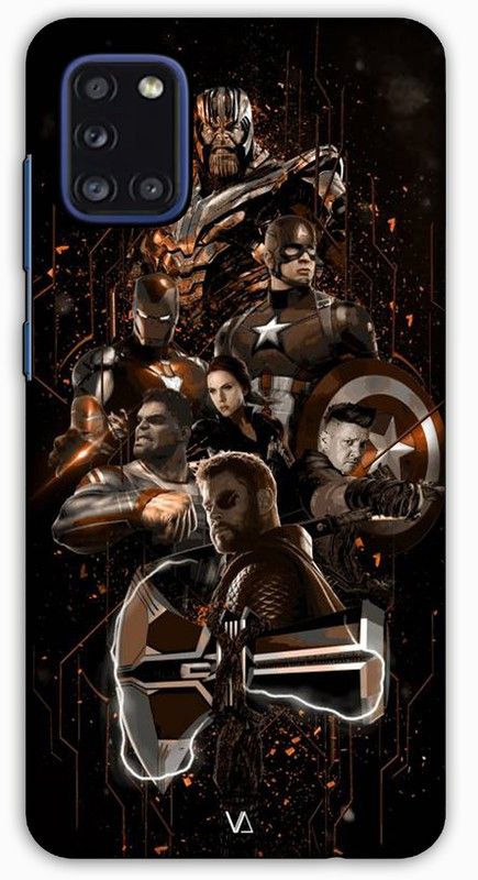 artocus Back Cover for Samsung Galaxy A31, Samsung Galaxy A31 Avengers Printed Back Cover  (Multicolor, Hard Case, Pack of: 1)