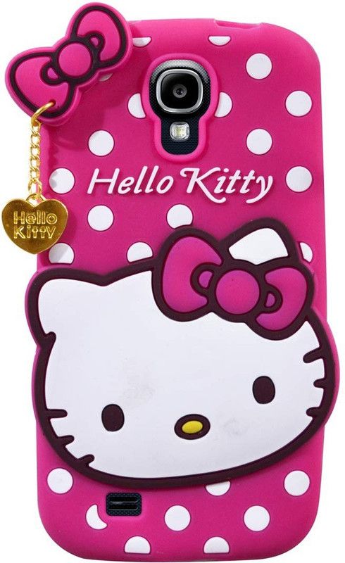 Coverage Back Cover for Samsung Galaxy S4 -I9500  (Pink, Flexible, Silicon, Pack of: 1)
