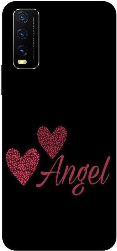 Zaplab Back Cover for Vivo Y20i, V2027 Angel Printed  (Multicolor, Hard Case)