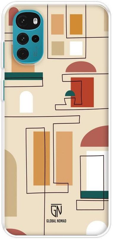 GLOBAL NOMAD Back Cover for Motorola G22  (Multicolor, Grip Case, Silicon, Pack of: 1)