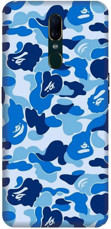 KARJUN Back Cover for OPPO F11, Army Dress Multicolour Printed  (Multicolor, Hard Case, Pack of: 1)