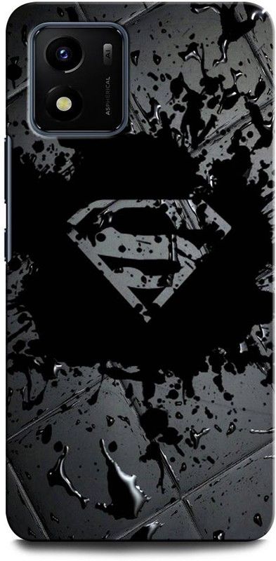 ORBIQE Back Cover for Vivo Y15s SUPERMAN, SUPERMAN LOGO, SUPERMAN MASK, SUPERMAN SIGN  (Multicolor, Hard Case, Pack of: 1)