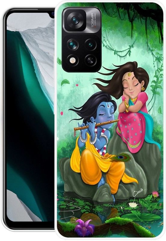 JATLAND Back Cover for Redmi 11i 5G  (Multicolor, Grip Case, Silicon, Pack of: 1)