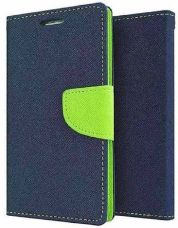 AmericHome Flip Cover for Mi Redmi Note 6 Pro  (Blue, Grip Case)