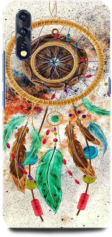 JUGGA Back Cover for Vivo S1, 1907, DREAM, CATCHER, LOVE  (Multicolor, Hard Case, Pack of: 1)