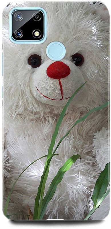 FUGGA Back Cover for Realme Narzo 30A, TEDDY, BEAR, TOY, I, LOVE, TEDDY, CUTE, TEDDY  (Multicolor, Hard Case, Pack of: 1)