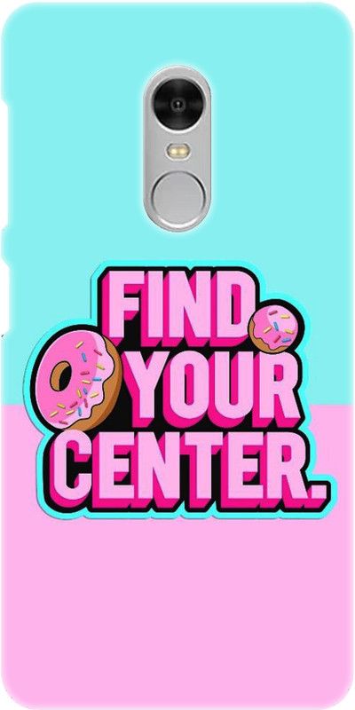 Smutty Back Cover for Mi Redmi Note 4  (Multicolor, Hard Case, Pack of: 1)