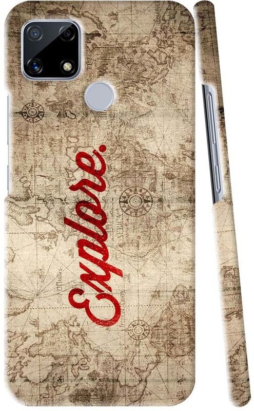 BK Creations Back Cover for Realme Narzo 30A  (Multicolor, Dual Protection, Pack of: 1)