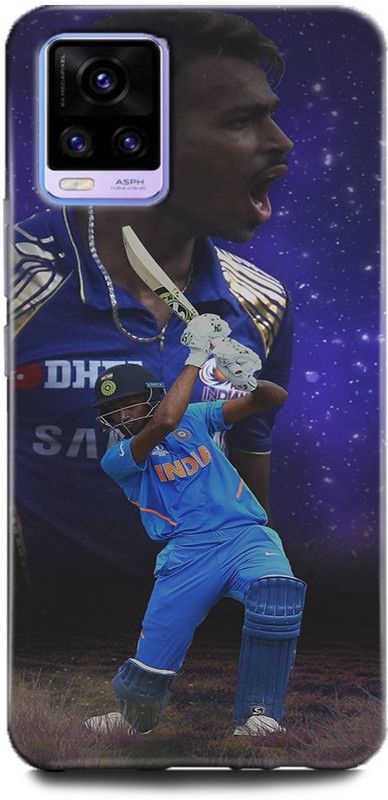Afterglow Back Cover for Vivo V20 pro HARDIK PANDAY, SPORTS, CRICKET, PLARYS  (Multicolor, Shock Proof, Pack of: 1)